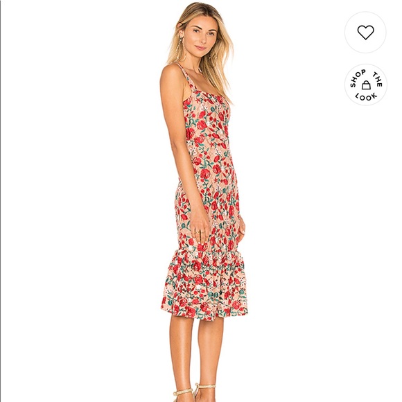 Under The Stars Midi in Dark Nude - Picture 2 of 7